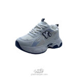 کفش دخترانه نیو بالانس- سفید سرمه‌ای kdz-104