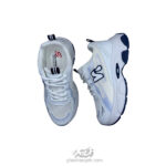 کفش دخترانه نیو بالانس- سفید سرمه‌ای kdz-104
