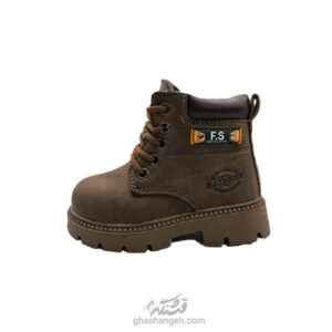 -بوت بچه‌گانه fashion قهوه‌ایgashangeh-kbdp-1037