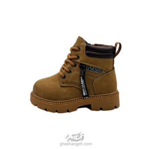 -بوت بچه‌گانه Hione قهوه‌ای کمرنگgashangeh-kbdp-1036