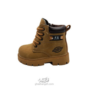 -بوت بچه‌گانه fashion خردلیgashangeh-kbdp-1038