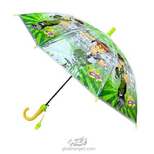 ghashangeh-umbr-102-چتر بن‌تن سبز