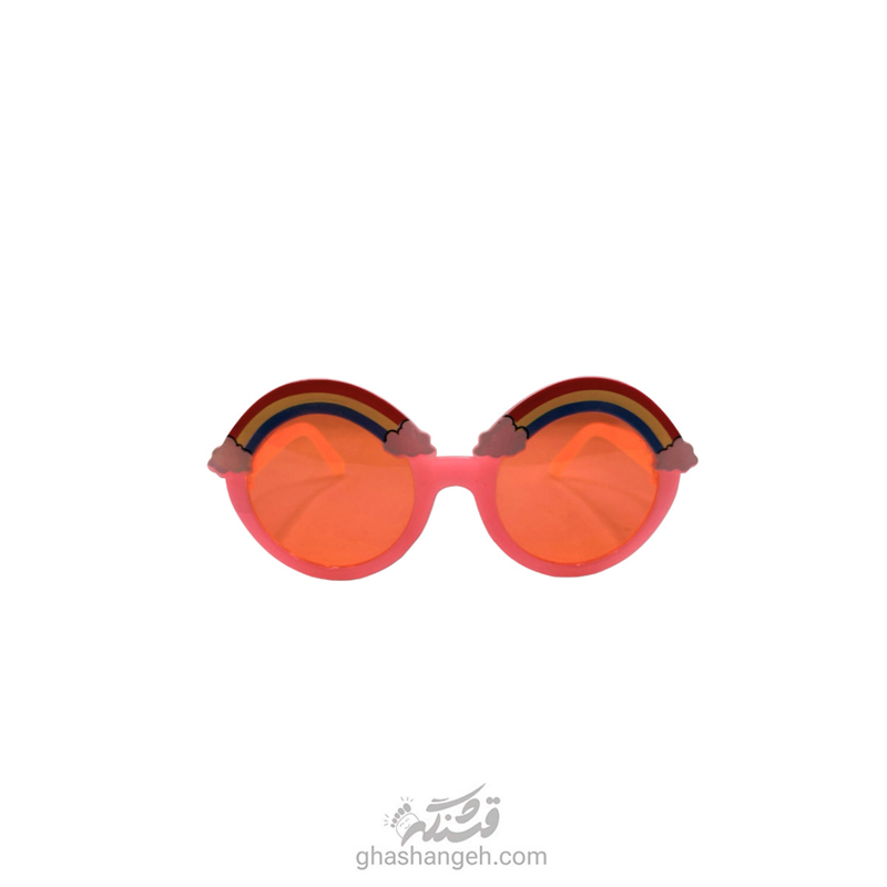 عینک رنگین کمانی گرد Sunglass-0010