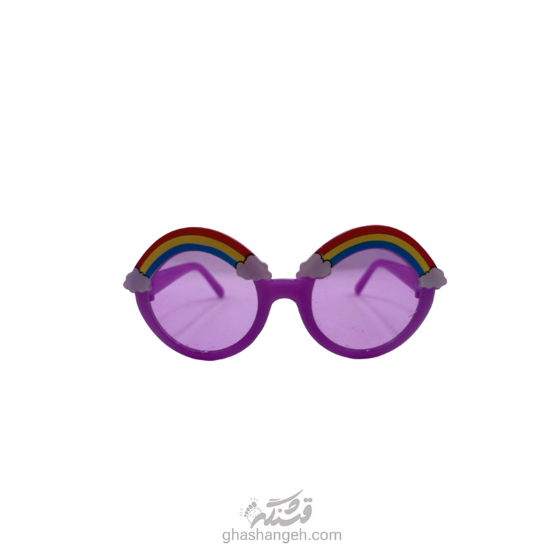 عینک رنگین کمانی گرد Sunglass-0010
